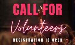call for volunteers pdsff23